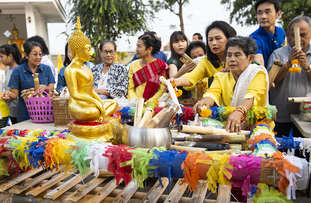 กำฟ้า พาแลง ไทยพวน สิงห์บุรี